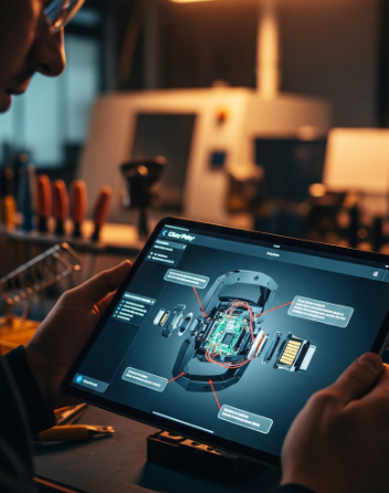 Product specifications with 3D visualization